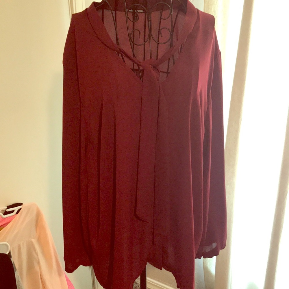Sheer blouse
